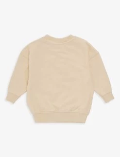 Milking It Organic-cotton Sweatshirt 3 Months-3 Years -Kid Couture R04166834 OAT ALT02