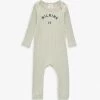Milking It Slogan-print Organic Cotton-blend Baby Grow 0-12 Months