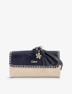 Chloé Brand-plaque Tassel-embellished Canvas Kids' Belt Bag