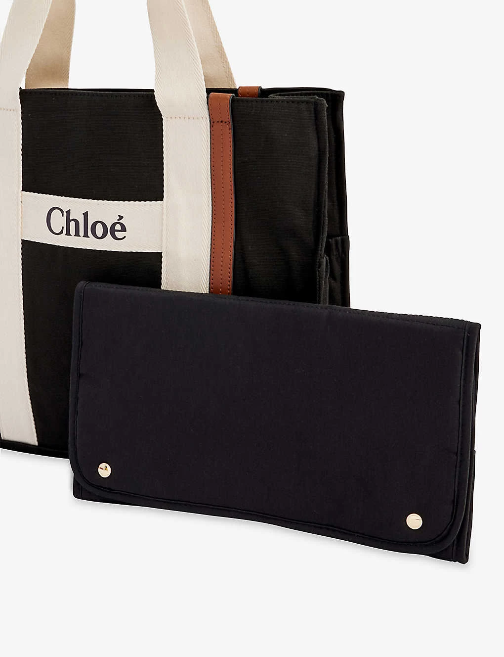 Chloé Brand-print Cotton-canvas Baby Changing Bag 2 Chloé Brand-print Cotton-canvas Baby Changing Bag - Image 2