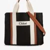 Chloé Brand-print Cotton-canvas Baby Changing Bag