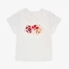 Chloé Floral Logo-embroidered Cotton-jersey T-shirt 4-14 Years