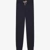 Chloé Stripe Logo-embroidered Organic Cotton-blend Jogging Bottoms 8-14 Years