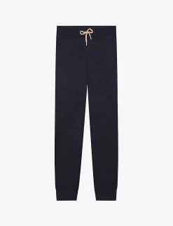 Chloé Stripe Logo-embroidered Organic Cotton-blend Jogging Bottoms 8-14 Years