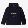 Napapijri Rainforest Funnel-neck Brand-appliqué Shell Coat 6-16 Years