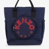 Kenzo Logo-embroidered Canvas Changing Bag