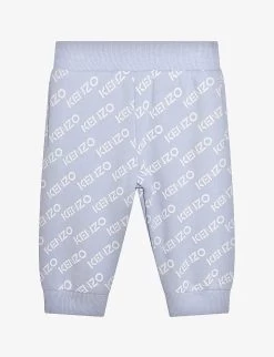 Kenzo Logo-print Cotton-jersey Jogging Bottoms 6 Months - 4 Years