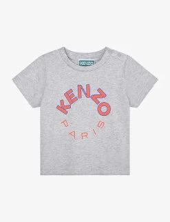 Kenzo Logo-print Short-sleeve Cotton-jersey T-shirt 6 Months-4 Years