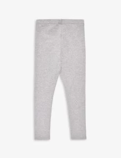 Kenzo Logo-print Mid-rise Stretch-cotton leggings 4-12 Years 5 Kenzo Logo-print Mid-rise Stretch-cotton leggings 4-12 Years -Kid Couture R04167557 GREYMARL ALT02