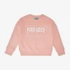 Kenzo Logo-print Long-sleeve Cotton-blend Sweatshirt 4-12 Years