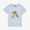 Kenzo Graphic Logo-print Short-sleeved Cotton-jersey T-shirt 4-12 Years