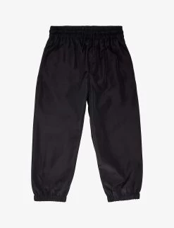 Kenzo Brand-print Elasticated-waist Cotton-jersey Jogging Bottoms 6-12 Years