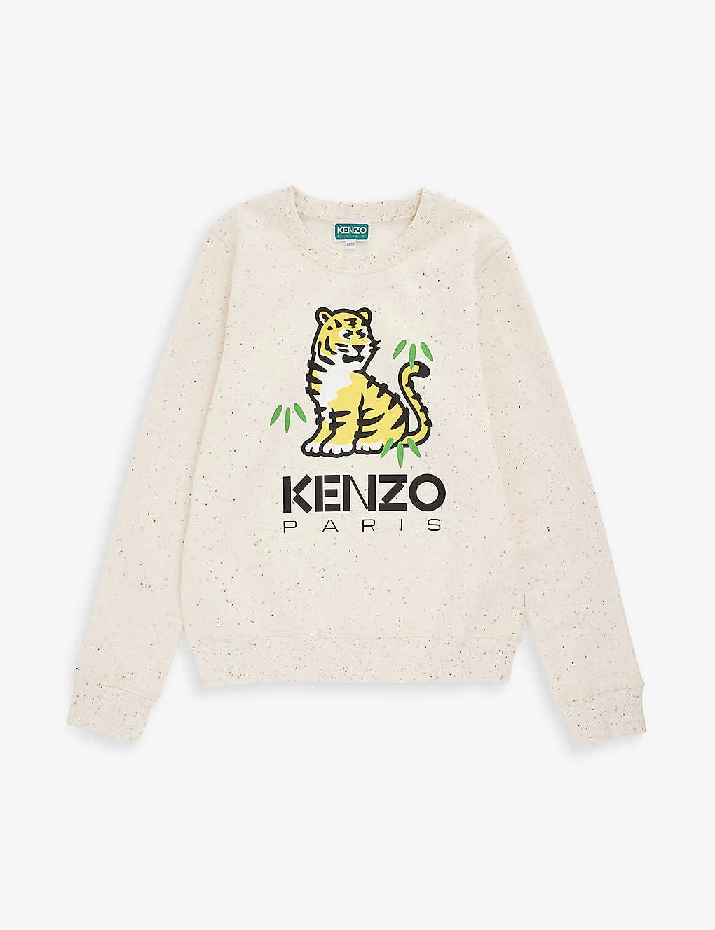 Kenzo Graphic-print Cotton-blend Sweatshirt 1 Kenzo Graphic-print Cotton-blend Sweatshirt