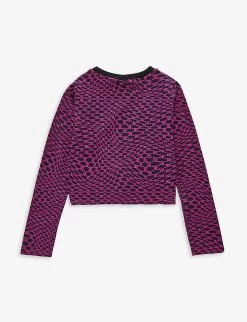 Juicy Couture Logo-print Brand-pattern Stretch-cotton T-shirt 5-15 Years -Kid Couture R04168212 FESTIVALFUCHSIA ALT02