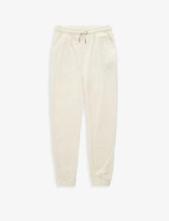 Juicy Couture Rhinestone-embellished Regular-fit Stretch-velour Jogging Bottoms 7-16 Years