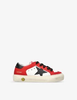 Golden Goose May Star-motif Leather Trainers 3-5 Years