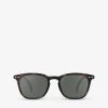 IZIPIZI #E Junior Square-frame Tortoiseshell Acetate Sunglasses