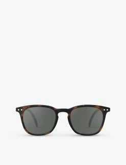 IZIPIZI #E Junior Square-frame Tortoiseshell Acetate Sunglasses