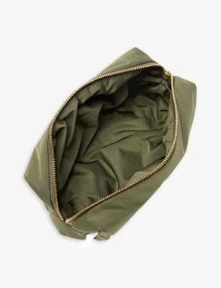 Brand-tag Embroidered-logo Woven Puffy Pouch 5 Brand-tag Embroidered-logo Woven Puffy Pouch -Kid Couture R04170548 PUFFYGREEN ALT02