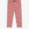 Versace Logo-print High-rise Cotton-jersey Leggings 6-36 Months