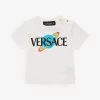 Versace Logo-print Short-sleeve Cotton-jersey T-shirt 6-9 Months