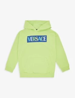 Versace Logo-print Cotton Hoody 8-14 Years