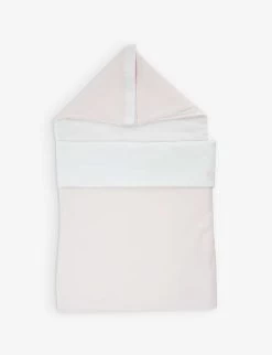 FENDI FF Logo-embroidered Padded Cotton-jersey Sleeping Bag