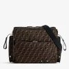 FENDI FF-print Woven Changing Bag