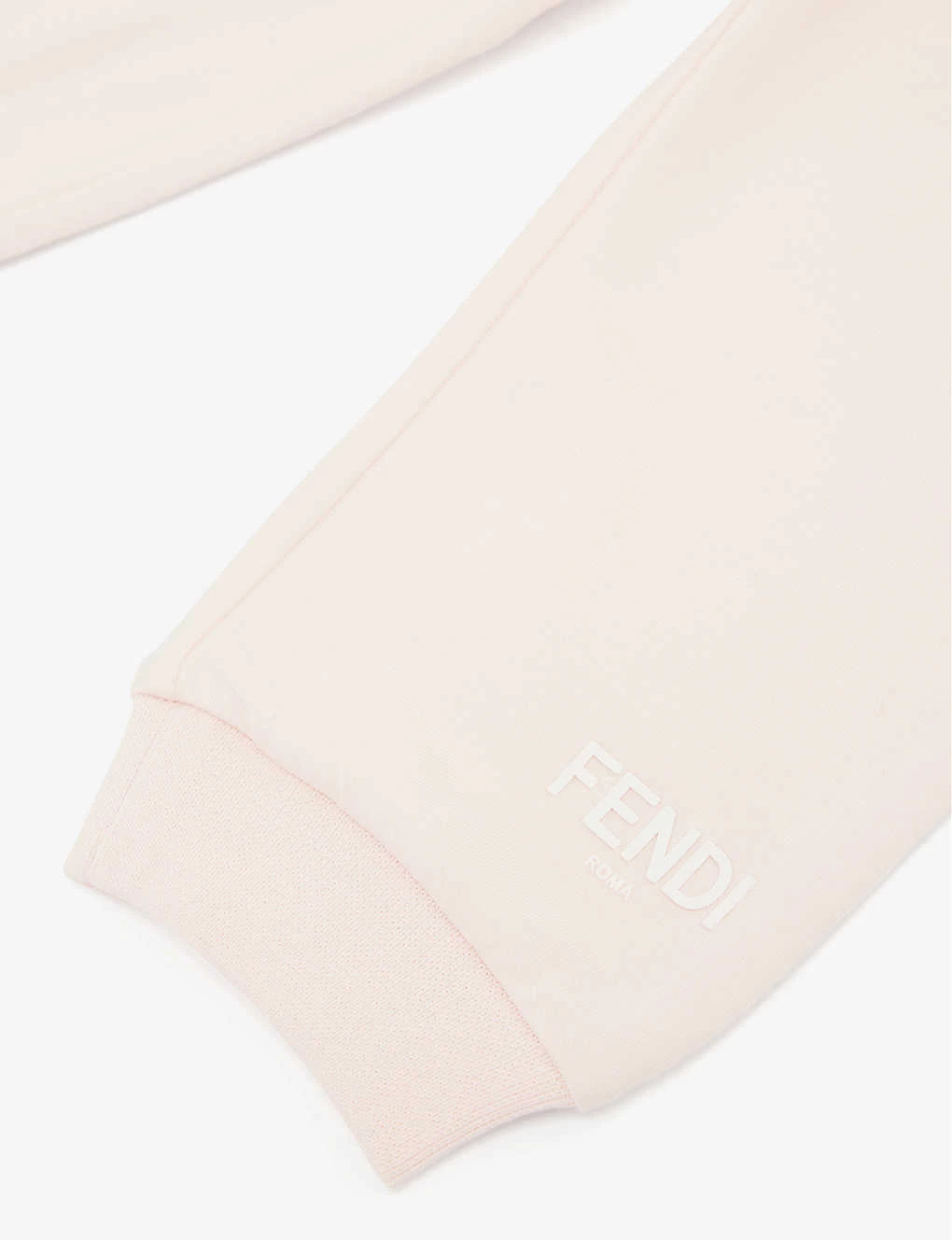 FENDI Logo-embroidered Elasticated-waist Stretch-cotton Jogging Bottoms 9-24 Months 2 FENDI Logo-embroidered Elasticated-waist Stretch-cotton Jogging Bottoms 9-24 Months - Image 2
