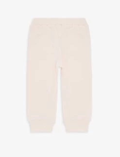 FENDI Logo-embroidered Elasticated-waist Stretch-cotton Jogging Bottoms 9-24 Months 5 FENDI Logo-embroidered Elasticated-waist Stretch-cotton Jogging Bottoms 9-24 Months -Kid Couture R04174921 BABYPINK ALT02