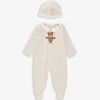 FENDI Bear-embroidered Stretch-cotton Two-piece Set 3-9 Months