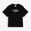 FENDI FF Logo-print Cotton-jersey T-shirt 4-12 Years