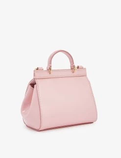 Dolce & Gabbana Tracolla Leather Shoulder Bag -Kid Couture R04179919 ROSA1 ALT02