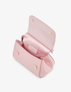 Dolce & Gabbana Tracolla Leather Shoulder Bag -Kid Couture R04179919 ROSA1 ALT03