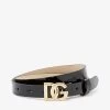 Dolce & Gabbana Logo-buckle Leather Belt