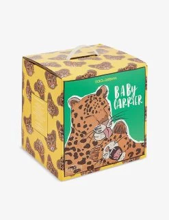 Dolce & Gabbana Marsupio Leopard-print Cotton-blend Baby Carrier -Kid Couture R04179930 VARIANTEABBINATA ALT11