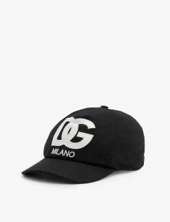 Dolce & Gabbana Cappello Logo-embroidered Cotton-twill Cap