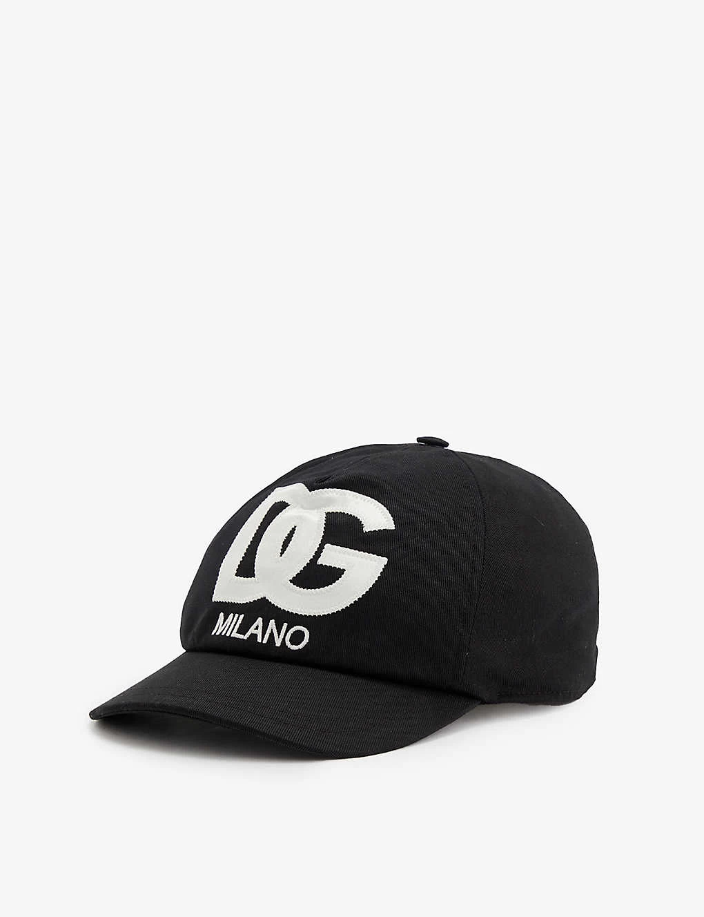 Dolce & Gabbana Cappello Logo-embroidered Cotton-twill Cap 1 Dolce & Gabbana Cappello Logo-embroidered Cotton-twill Cap