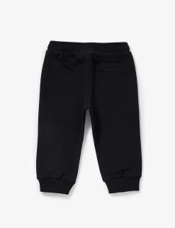 Dolce & Gabbana Pantalone Logo-print Stretch-cotton Jogging Bottoms 9-30 Months -Kid Couture R04179940 NERO ALT02