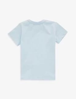 Dolce & Gabbana Manica Corta Logo-print Stretch Cotton-jersey T-shirt 6-30 Months -Kid Couture R04179942 POLVERE ALT02