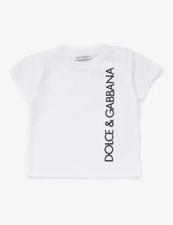 Dolce & Gabbana Manica Corta Logo-print Cotton-jersey T-shirt 3-30 Months