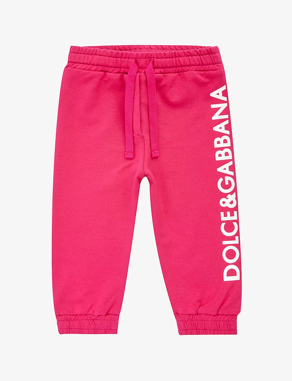 Dolce & Gabbana Logo Text-print Stretch-cotton Jogging Bottoms 9-30 Months 1 Dolce & Gabbana Logo Text-print Stretch-cotton Jogging Bottoms 9-30 Months