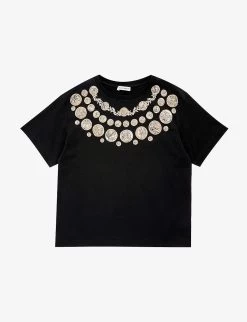 Dolce & Gabbana Coin-print Cotton-jersey T-shirt 6-12 Years