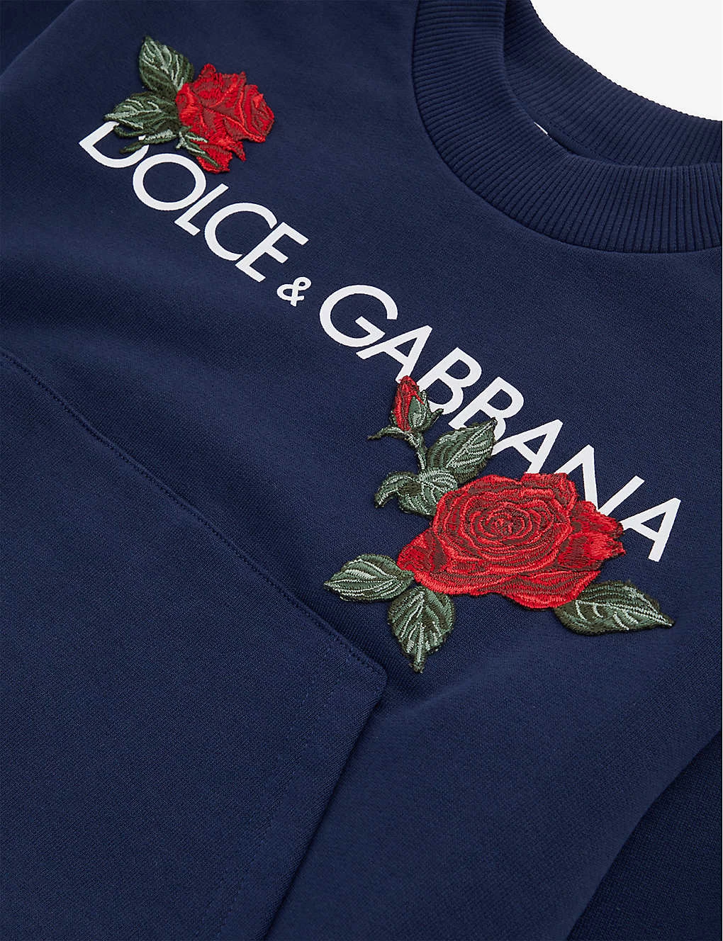 Dolce & Gabbana Logo Text-print Cotton-jersey Sweatshirt 8-12 Years 2 Dolce & Gabbana Logo Text-print Cotton-jersey Sweatshirt 8-12 Years - Image 2