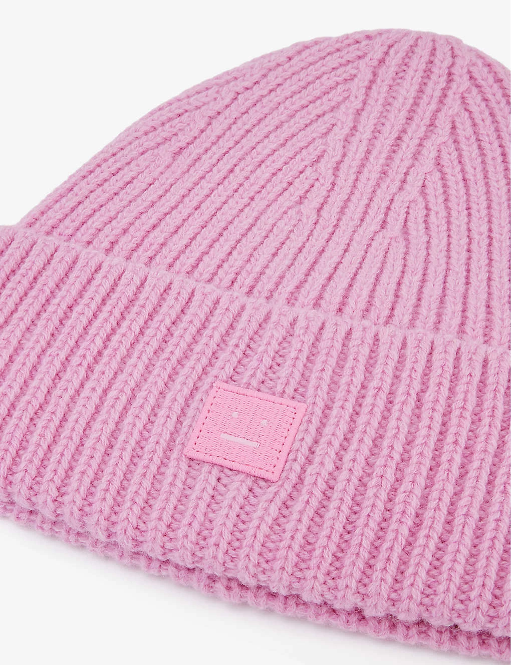 Acne Studios Logo-patch Wide-brim Wool Beanie 8-10 Years 2 Acne Studios Logo-patch Wide-brim Wool Beanie 8-10 Years - Image 2