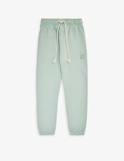 Acne Studios Logo-embroidered Elasticated-waist Cotton-jersey Jogging Bottoms 3-10 Years