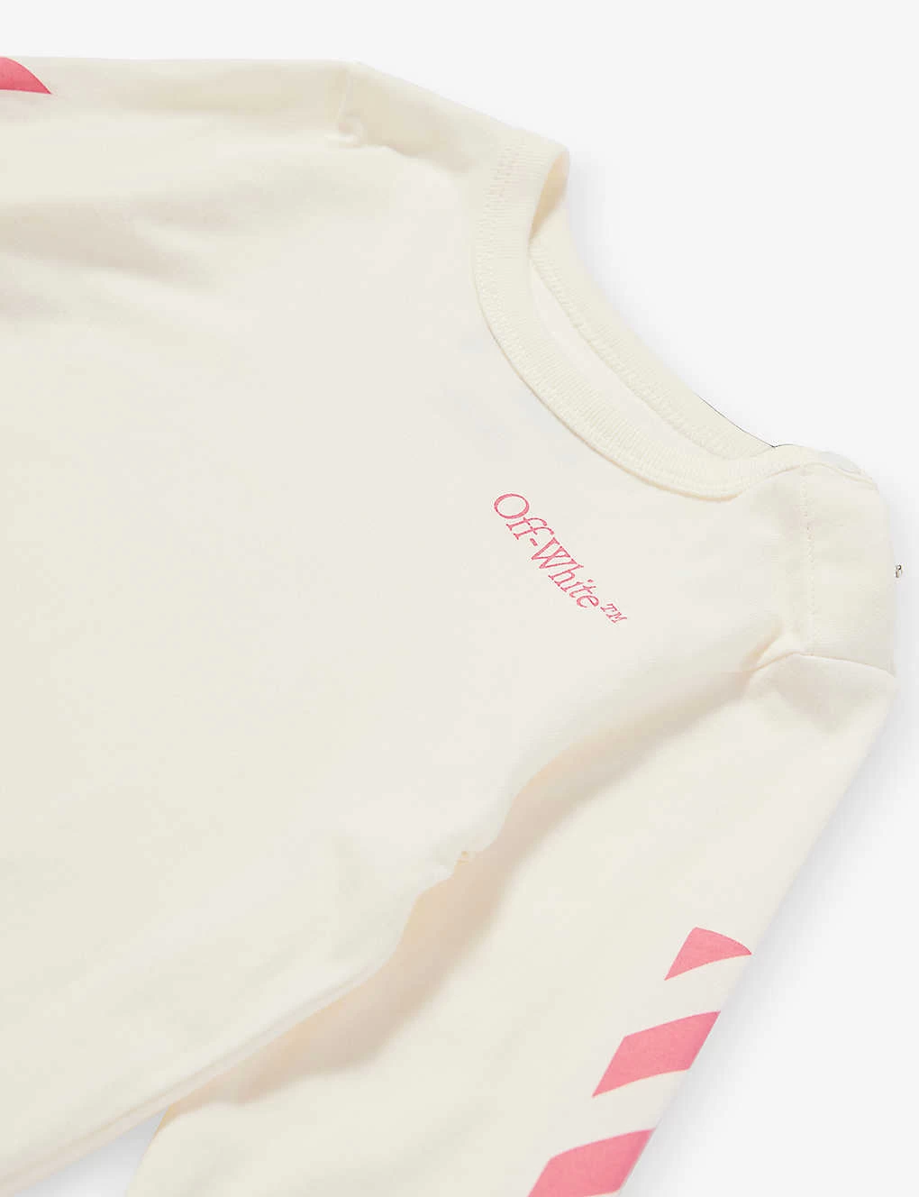 Brand-print Brushed-texture Cotton-jersey Body 3-12 Months 2 Brand-print Brushed-texture Cotton-jersey Body 3-12 Months - Image 2