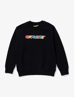 Logo-print Regular-fit Cotton-jersey Sweatshirt 4-12 Years