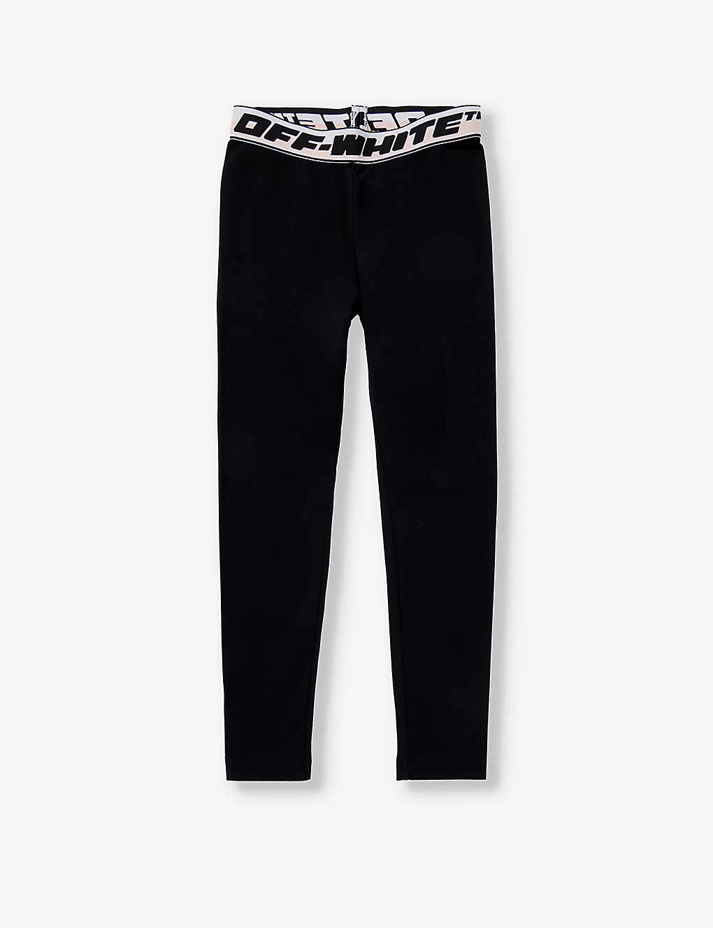 Branded Elasticated-waistband Stretch-cotton Leggings 4-12 Years 1 Branded Elasticated-waistband Stretch-cotton Leggings 4-12 Years