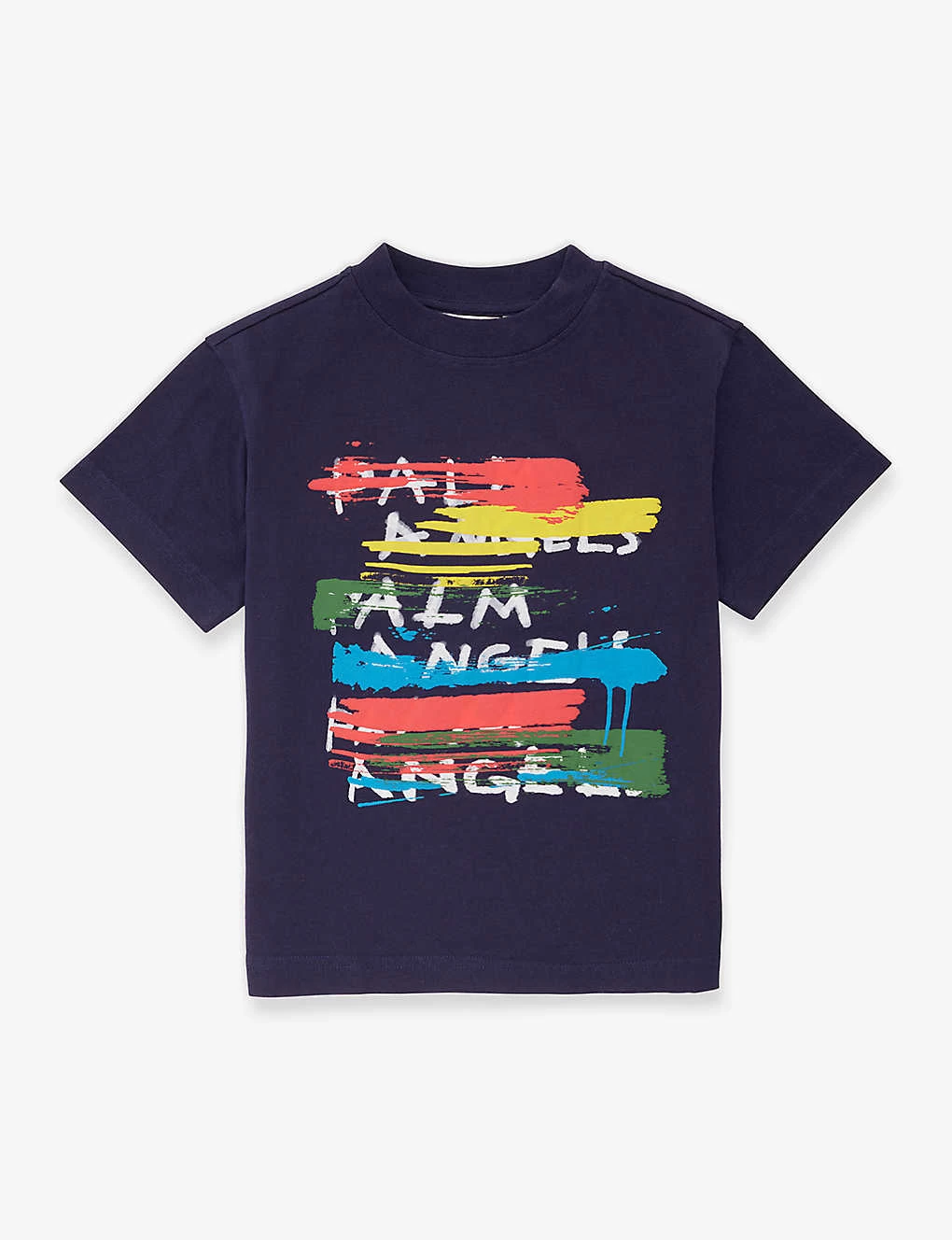Palm Angels Logo Text-print Cotton-jersey T-shirt 4-12 Years 1 Palm Angels Logo Text-print Cotton-jersey T-shirt 4-12 Years